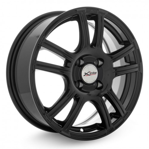Диск 6x15 4x100 ET45 D54.1 Xtrike X-105 BK