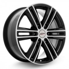 Диск 7.5x17 6x139,7 ET38 D67.1 Xtrike X-124 BK/FP