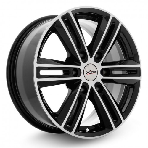 Диск 7.5x17 6x139,7 ET38 D67.1 Xtrike X-124 BK/FP