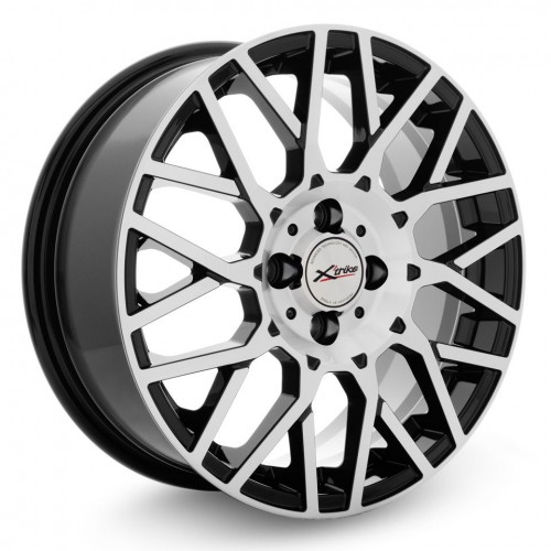 Диск 6.5x16 4x100 ET48 D54.1 Xtrike X-125 BK/FP