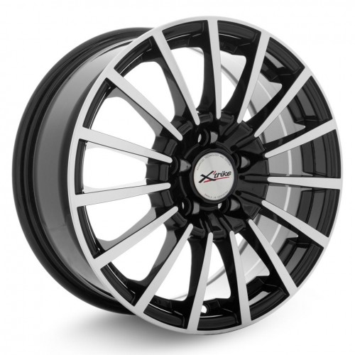 Диск 6.5x15 5x114,3 ET38 D67.1 Xtrike X-106 BK/FP