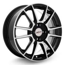 Диск 6x15 4x100 ET45 D60.1 Xtrike X-127 BK/FP