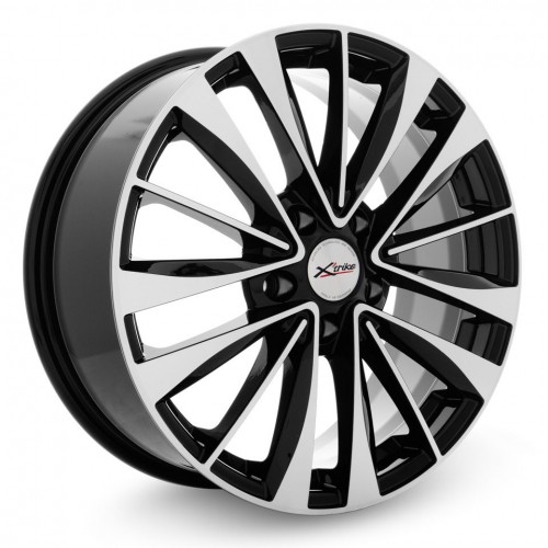 Диск 7x17 5x108 ET45 D67.1 Xtrike X-126 BK/FP