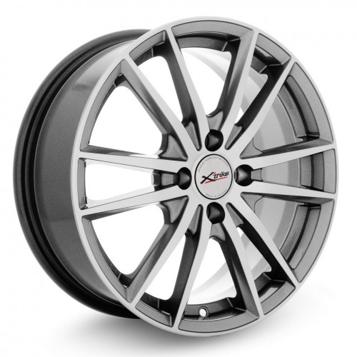 Диск 6.5x16 4x100 ET45 D67.1 Xtrike X-129 HSB/FP