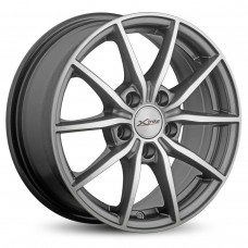 Диск 6.5x15 5x108 ET43 D63.35 Xtrike X-111М HSB/FP