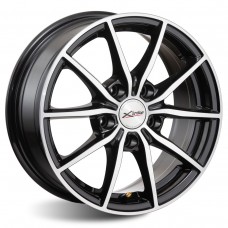 Диск 6.5x15 5x112 ET35 D66.6 Xtrike X-111М BK/FP