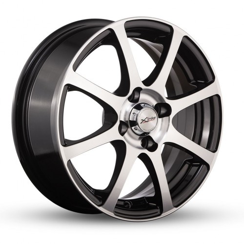 Диск 5.5x14 4x100 ET35 D67.1 Xtrike X-114М BK/FP