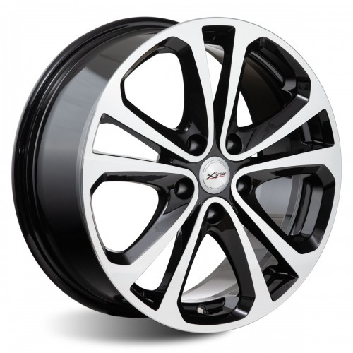 Диск 7x17 5x108 ET45 D67.1 Xtrike X-113М BK/FP