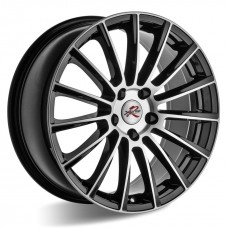 Диск 8x18 5x112 ET43 D66.6 XtrikeRST R108 BK/FP