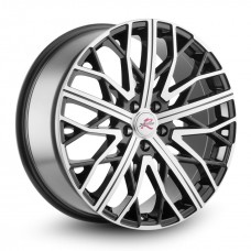 Диск 8.5x20 5x112 ET45 D66.6 XtrikeRST R002 BK/FP