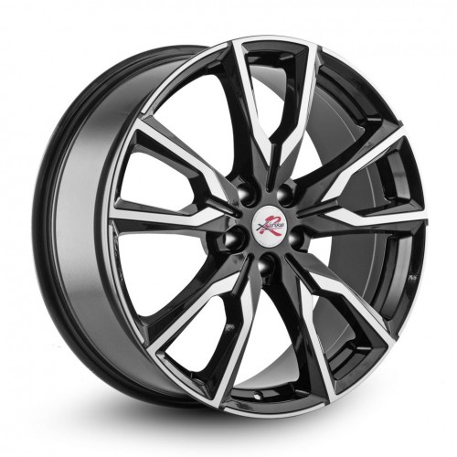 Диск 8x20 5x112 ET27 D66.6 XtrikeRST R012 BK/FP