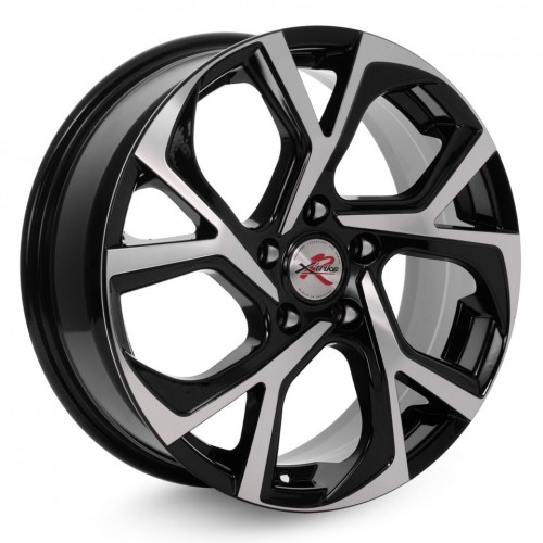 Диск 6.5x17 5x114,3 ET37 D66.5 XtrikeRST R087 BK/FP