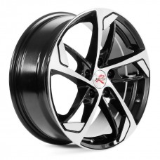 Диск 7x17 5x114,3 ET45 D67.1 XtrikeRST R037 BK/FP