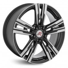 Диск 8x18 5x114,3 ET50 D60.1 XtrikeRST R228 BK/FP