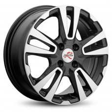 Диск 6x15 4x100 ET48 D54.1 XtrikeRST R065 BK/FP