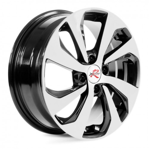 Диск 6x16 4x100 ET50 D60.1 XtrikeRST R006 BK/FP
