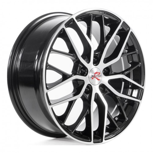 Диск 7.5x17 5x114,3 ET45 D60.1 XtrikeRST R007 BK/FP