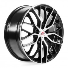 Диск 7.5x18 5x114,3 ET45 D67.1 XtrikeRST R008 BK/FP Диск 7.5x18 5x114,3 ET45 D67.1 XtrikeRST R008 BK/FP