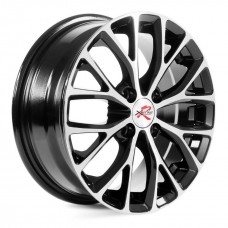 Диск 6x15 4x100 ET48 D54.1 XtrikeRST R015 BK/FP