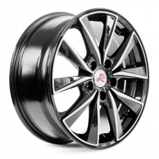 Диск 7x17 5x112 ET45 D57.1 XtrikeRST R057 BK/FP