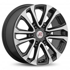Диск 7.5x17 6x139,7 ET25 D106.1 XtrikeRST R117 BK/FP