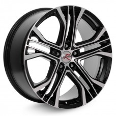 Диск 8.5x19 5x112 ET28 D66.6 XtrikeRST R029 BK/FP