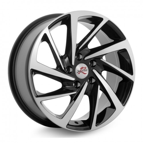 Диск 7x17 5x114,3 ET40 D66.1 XtrikeRST R017 BK/FP