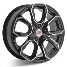 Диск 7x17 5x112 ET45 D57.1 XtrikeRST R157 BK/FP