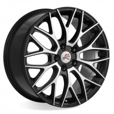 Диск 8x18 5x112 ET44 D57.1 XtrikeRST R098 BK/FP
