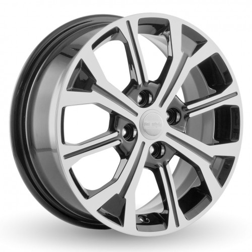 Диск 6x15 4x100 ET50 D60.1 КиК Lada Vesta (КСr945) Алмаз черный Диск 6x15 4x100 ET50 D60.1 КиК Lada Vesta (КСr945) Алмаз черный
