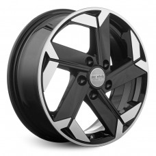 Диск 6x16 5x114.3 ET43 D67.1 КиКРеплика КС979 алмаз_черный
