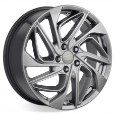 Диск 7.0x18 5x114.30 ET46 D67.10 КиК ZV ASX КС883 Антрацитовый
