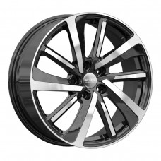 Диск x x110 ET40 D67.1 iFree Original ZV Evolute i-Joy КС1111 Черный с полированной лицевой поверхностью