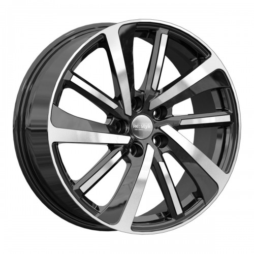 Диск x x110 ET40 D67.1 iFree Original ZV Evolute i-Joy КС1111 Черный с полированной лицевой поверхностью