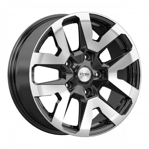 Диск 7x17 5x139,7 ET40 D98 iFree Original Трикстер (КС1170) Алмаз черный