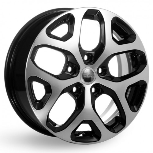 Диск 6.5x16 5x114.3 ET50 D67.1 КиКРеплика КС869 алмаз-черный