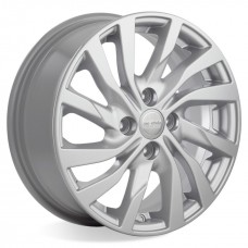 Диск 6x15 4x100 ET37 D60.1 КиКРеплика КС882 сильвер