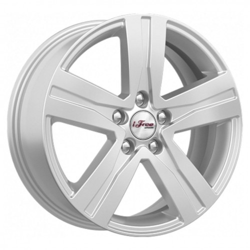 Диск 7.0x17 5x114.30 ET45 D66.10 iFree Rebel Серебристый