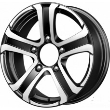 Диск 6.0x16 5x139.70 ET40 D980 iFree Хафпайп Черный с полированной лицевой поверхностью