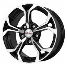 Диск 6.5x15 5x114.3 ET43 D67.1 iFree Эрнесто блэк_джек Диск 6.5x15 5x114.3 ET43 D67.1 iFree Эрнесто блэк_джек