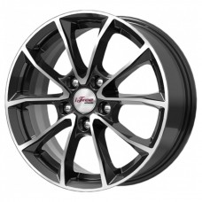 Диск 6.5x16 5x108 ET50 D63.35 i Free Джет (КС914) Блэк Джек