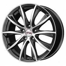 Диск 7.5x18 5x114.30 ET50 D67.10 iFree Каzaнтип Черный с полированной лицевой поверхностью