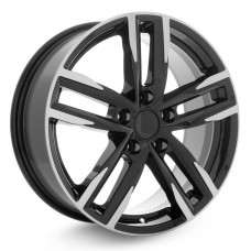 Диск 7x17 5x114,3 ET45 D60.1 Вектор В213 Алмаз черный