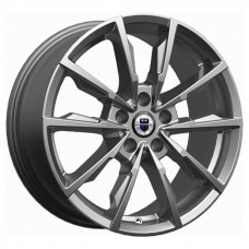 Диск 7.5x17 5x114,3 ET45 D67.1 КиК Меренге (КС902) Дарк платинум