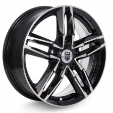 Диск 6x16 5x112 ET42 D57.1 КиК Sayan-оригинал (КС731) Алмаз черный