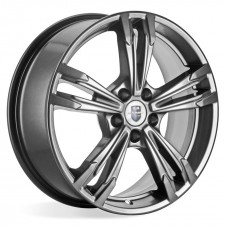 Диск 7.0x18 5x114.30 ET38 D67.10 КиК Karrera Light Антрацитовый