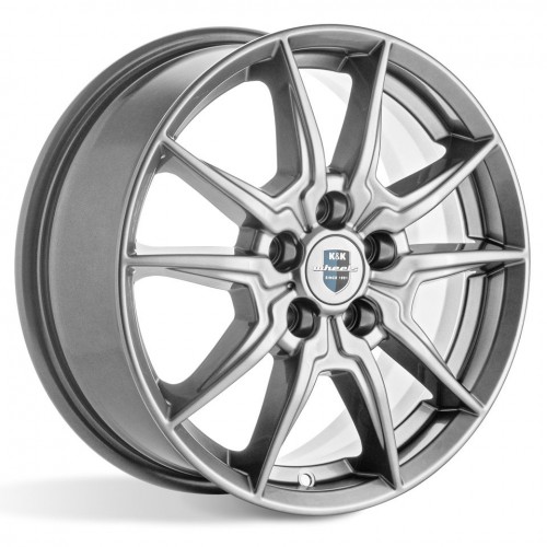 Диск 6.5x16 5x114,3 ET45 D67.1 КиК Адамар (КС886) Дарк платинум Диск 6.5x16 5x114,3 ET45 D67.1 КиК Адамар (КС886) Дарк платинум