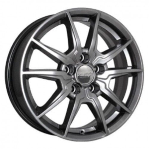 Диск 6.5x16 5x112 ET46 D57.1 КиК Адамар-оригинал (КС886) Дарк платинум Диск 6.5x16 5x112 ET46 D57.1 КиК Адамар-оригинал (КС886) Дарк платинум