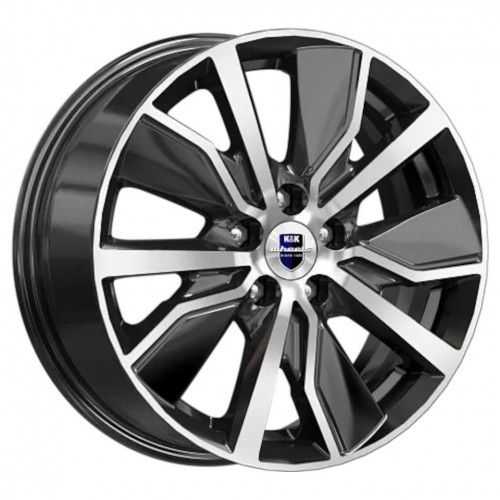 Диск 6.5x16 5x100 ET38 D57.1 KiK Гамбит КС961 BA