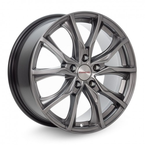 Диск 7.5x17 5x120 ET43 D72.6 КиК Твист (КС697) Дарк платинум